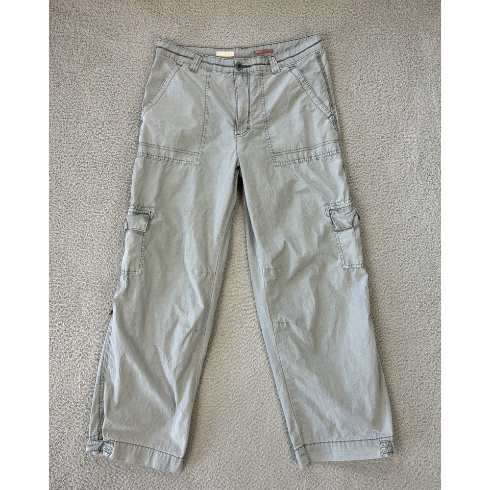 Anthropologie Pilcro Utility Cargo Pants Womens 30 Gray Lightweight Hiking